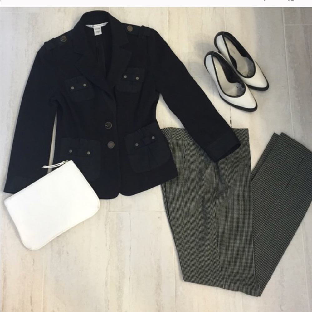 Diane Bon Furstenberg Black Jacket